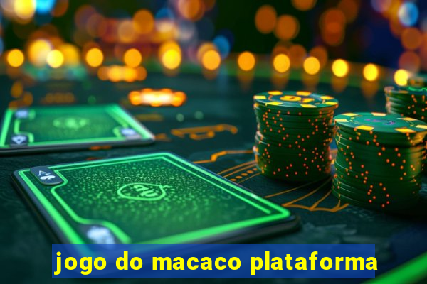 jogo do macaco plataforma